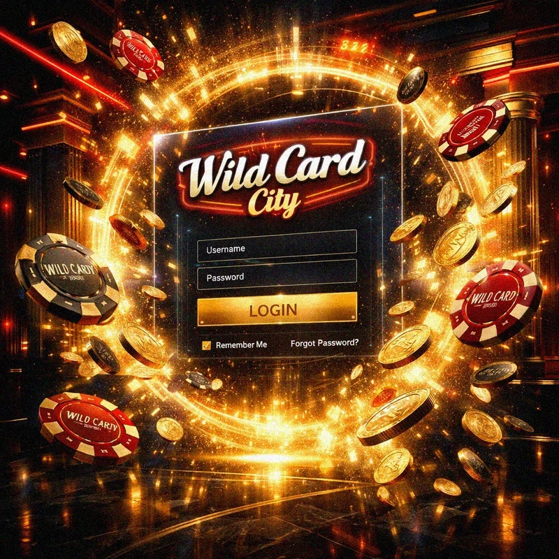 Quick and secure Wild Card City login.